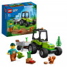 LEGO City 60390 Le Tracteur Forestier, Jouet Remorque, Véhicule Agricole, Figurines Animaux