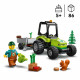 LEGO City 60390 Le Tracteur Forestier, Jouet Remorque, Véhicule Agricole, Figurines Animaux