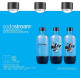 SODASTREAM Bouteille de gazéification PET 1 L - Lot de 3