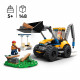 LEGO City 60385 La Pelleteuse de Chantier, Jouet Engin de Chantier, Garçons et Filles 5 Ans