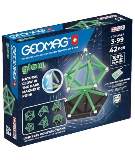 GEOMAG - Ecofriendly 42 pcs Glow