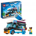 LEGO City 60384 Le Camion a Granités du Pingouin, Jouet Camion Enfants 5 Ans, avec Figurines