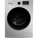 Lave-linge hublot BRANDT LLC124S - 12 kg - L60cm - Induction - 1400 trs/min -Silver