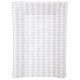 BABYCALIN Matelas a langer Luxe - Motifs géométriques - Rose et gris - 50 x 70 cm