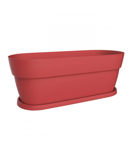 EDA Jardiniere Cancun - 80 cm - 38 L - Rouge