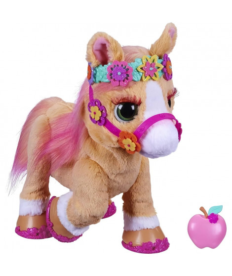 Peluche électronique FurReal Cannelle mon poney coquet - FURREAL FRIENDS - 35,5 cm - +80 sons et réactions