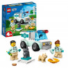 LEGO City 60382 L'Intervention du Véhicule Vétérinaire, Ambulance Jouet pour Animaux