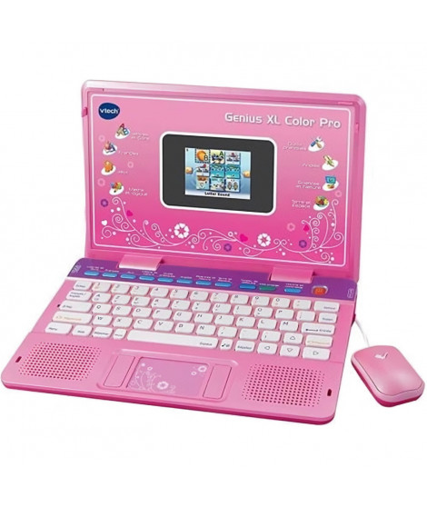 Ordinateur bilingue VTECH Genius XL Color Pro Rose - 6-11 ans