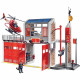 PLAYMOBIL - 9462 - City Action - Caserne de pompiers avec hélicoptere