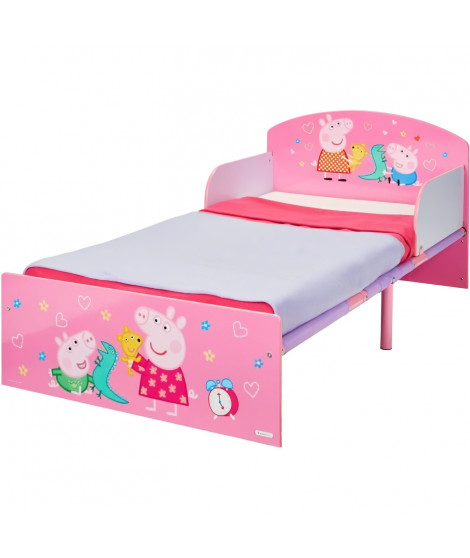 PEPPA PIG Lit pour Enfants pour Matelas 140cm x 70 cm