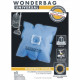ROWENTA Lot de 5 sacs microfibre pour aspirateur Wonderbags original - WB406120 - Bleu