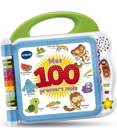 VTECH - Mon Imagier Bilingue - Mes 100 Premiers Mots