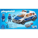 PLAYMOBIL - 6920 - City Action - Voiture de Policiers avec Gyrophare et Sirene