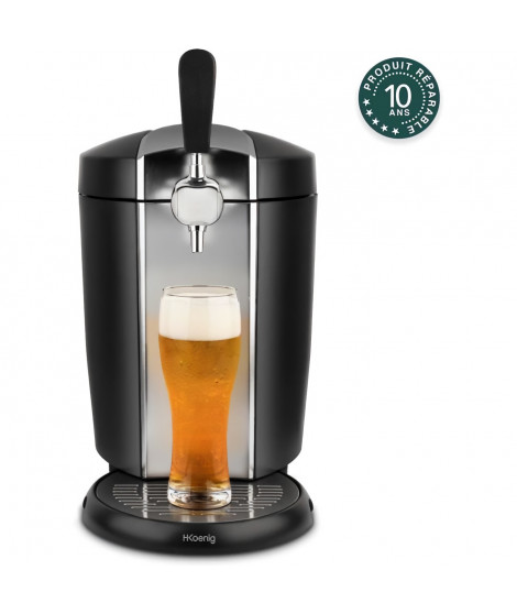 Tireuse a biere H.KoeNIG BW1778 - Compatible fûts (HEINEKEN) 5 L - Inox