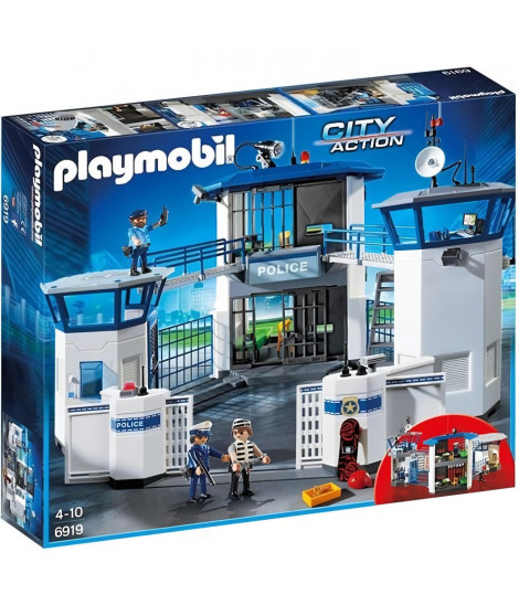 PLAYMOBIL - 6919 - City Action - Commissariat de Police avec Prison