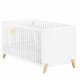 Lit évolutif 140x70 - Little Big Bed en bois blanc