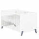 Lit évolutif 140x70 - Little Big Bed en bois blanc