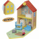 Peppa Pig - Maison Classique en Bois avec 1 personnage