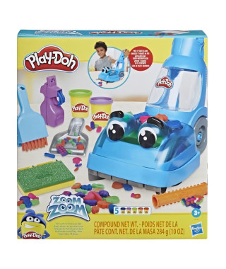 Aspirateur jouet Play-Doh avec 5 pots de pâte a modeler - Les classiques