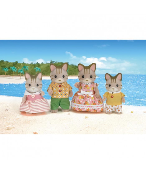 SYLVANIAN FAMILIES - 5180 - La famille chat tigré - Les familles