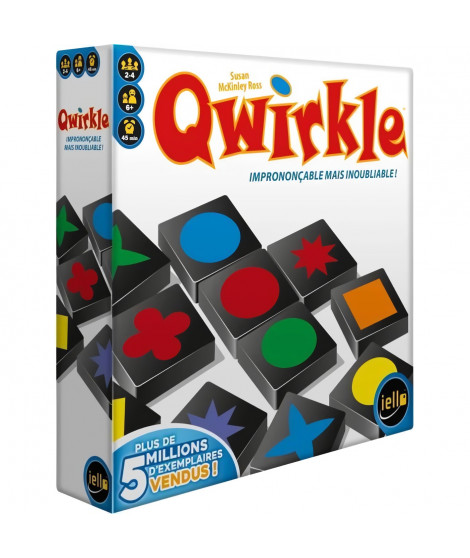 Qwirkle Nouvelle Edition - Jeu de société - A partir de 6 ans