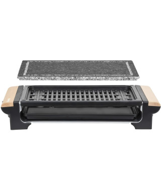 H.KoeNIG RP320 - Grill et pierre a cuire 2 en 1 - 1300 W