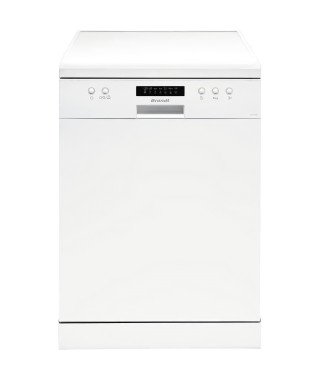 Lave-vaisselle pose libre BRANDT LVC128W - 12 couverts - L59,8cm - 48 dB - Blanc