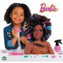 Barbie - Tete a coiffer brune coupe afro - Accessoires inclus - Magique - Giochi Preziosi France