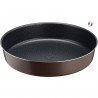 TEFAL SUCCESS Moule a gâteau rond J1609702 26 cm marron