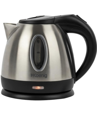 Bouilloire électrique H.KoeNIG BO12 - 1,2 L - Inox