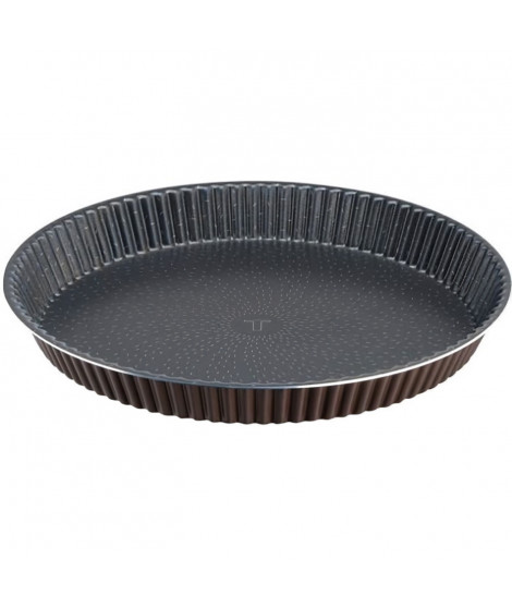 TEFAL SUCCESS Moule a tarte J1608402 diametre 30 cm marron