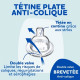 Lot de 4 tétines plates DODIE Sensation - Débit 5