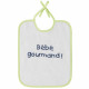 BABYCALIN Lot de 7 bavoirs Naissance Message impression - 20 x 25 cm
