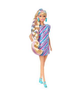 Barbie - Barbie Ultra-Chevelure Blonde - Poupée - 3 ans et +