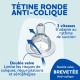 Dodie Lot de 3 Biberons Anti colique Sensation+, Mickey, 330 ml, +6 Mois, Tétine Plate, Débit 3