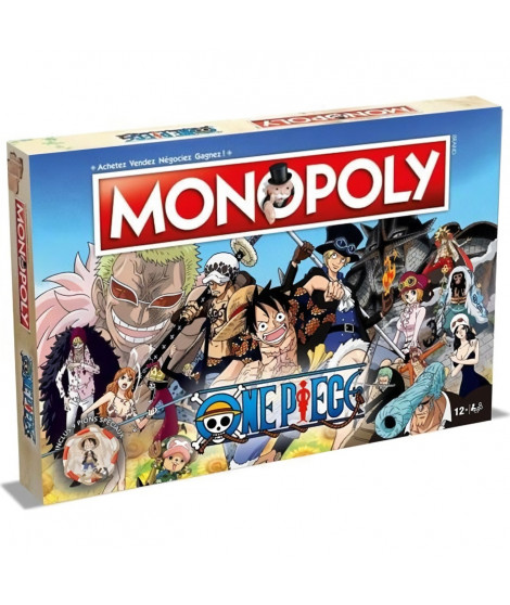 MONOPOLY One Piece - Jeu de société - Version française