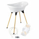 Pack baignoire THERMOBABY VASCO 5 en 1 Blanc muguet - Fabriqué en France