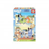 EDUCA - Bluey Puzzle bois 2x50