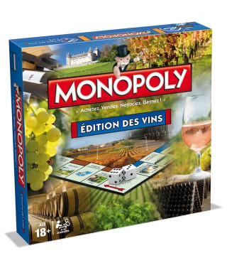 MONOPOLY - Editions des vins - Jeu de societé - Version française