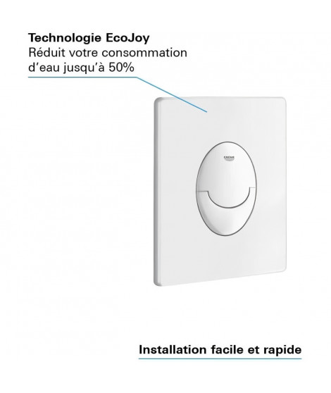 GROHE Plaque de commande Start Blanc alpin 38964SH0