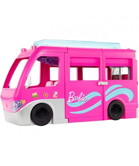 Barbie - Méga Camping-Car De Barbie - Accessoire Poupée