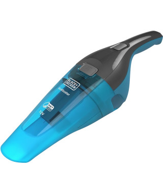 Aspirateur a main BLACK+DECKER WDC215WA-QW Dustbuster Lithium Eau et poussiere 7,2V sans fil - Bleu