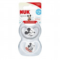 NUK Lot 2 sucettes SPACE Mickey - 6-18 mois