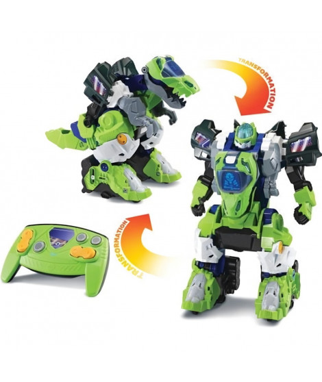 Robot radiocommandé - VTECH - Switch & Go Dinos - Furio, méga T-Rex - Multicolore