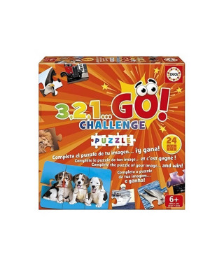 3,2,1 go Challenge - Puzzle - Jeu de société - EDUCA
