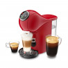 KRUPS Machine a café, Cafetiere espresso, Compact, Fonction XL, Multi-boissons, Genio S Plus rouge YY4444FD