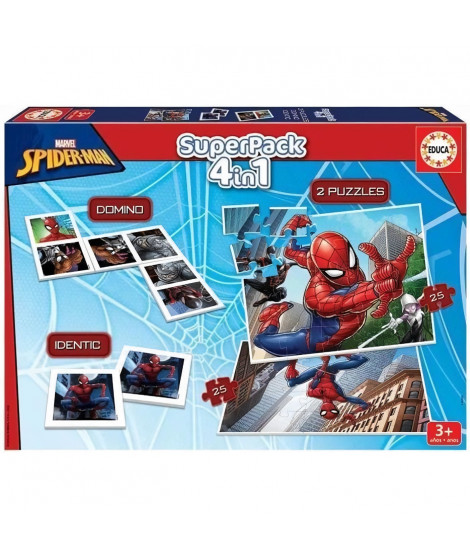 EDUCA - Superpack Spider-man NEW