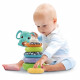 VTECH BABY - Play Green - Nino, Éléphanteau Empilo 3 en 1 (Plastique Bio Sourcé)