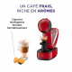 KRUPS NESCAFE DOLCE GUSTO YY3877FD Infinissima Machine a café capsule, 15 bars, Réservoir 1,2L, Porte tasse amovible, Multi b…