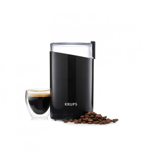 KRUPS Moulin a café électrique Fast Touch, Capacité 75g, 200 watts ,F2034210